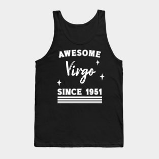 Awesome since 1951 Virgo Tank Top